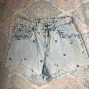 Cotton On Jean Floral Shorts